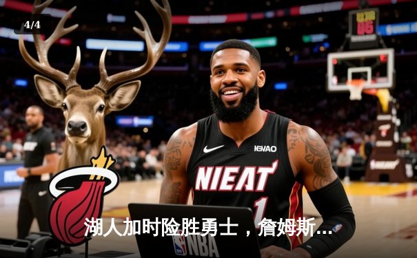 湖人加时险胜勇士，詹姆斯三双带队晋级季后赛 - 4